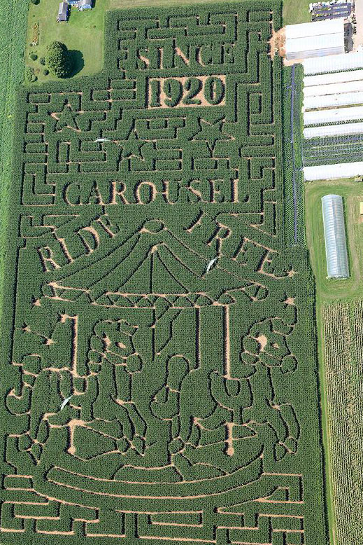 Stoughton Farm Corn Maze 2018