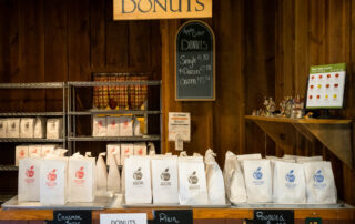 Apples and Moore Cider Donuts